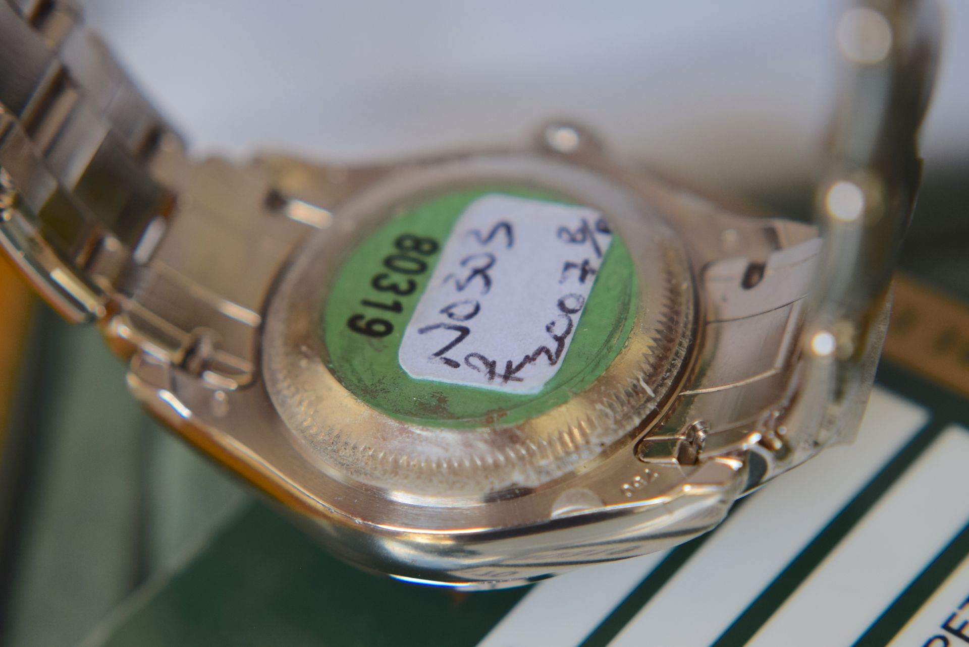 BEAUTIFUL UNWORN & STICKERED ROLEX DIAMOND 'PEARLMASTER' - FULL 18K WHITE GOLD (CERT CARD ETC.) - Image 8 of 10