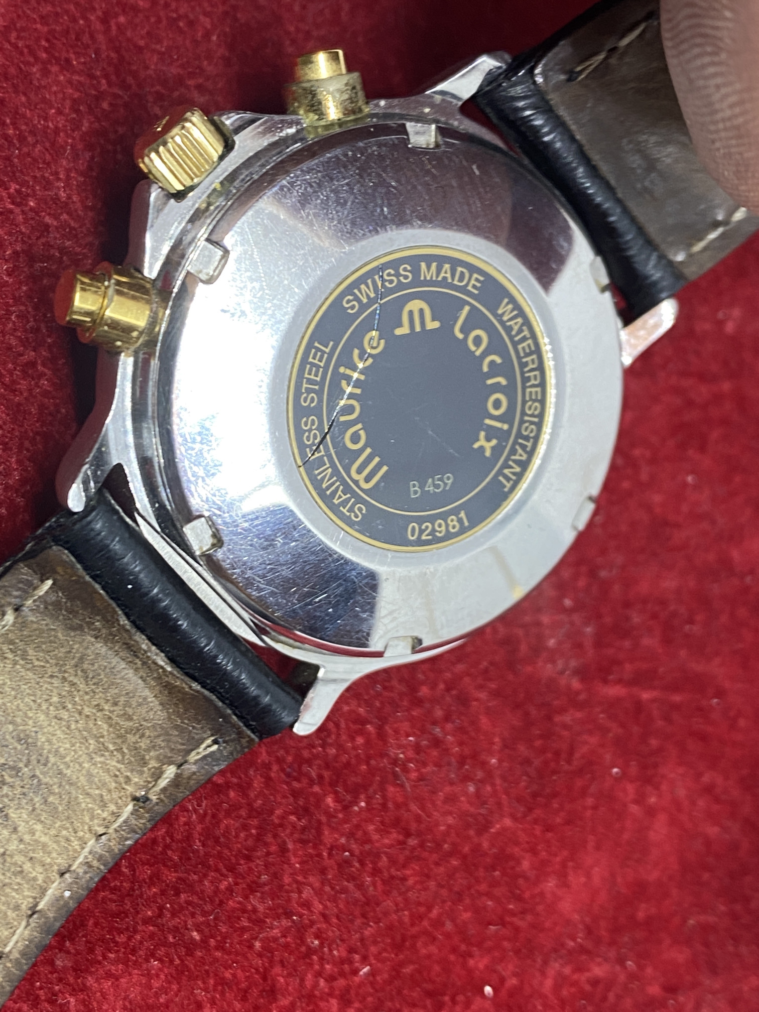 MAURICE LACROIX MOONPHASE, PERPETUAL CALENDAR WATCH WITH PAPERS - Image 7 of 8