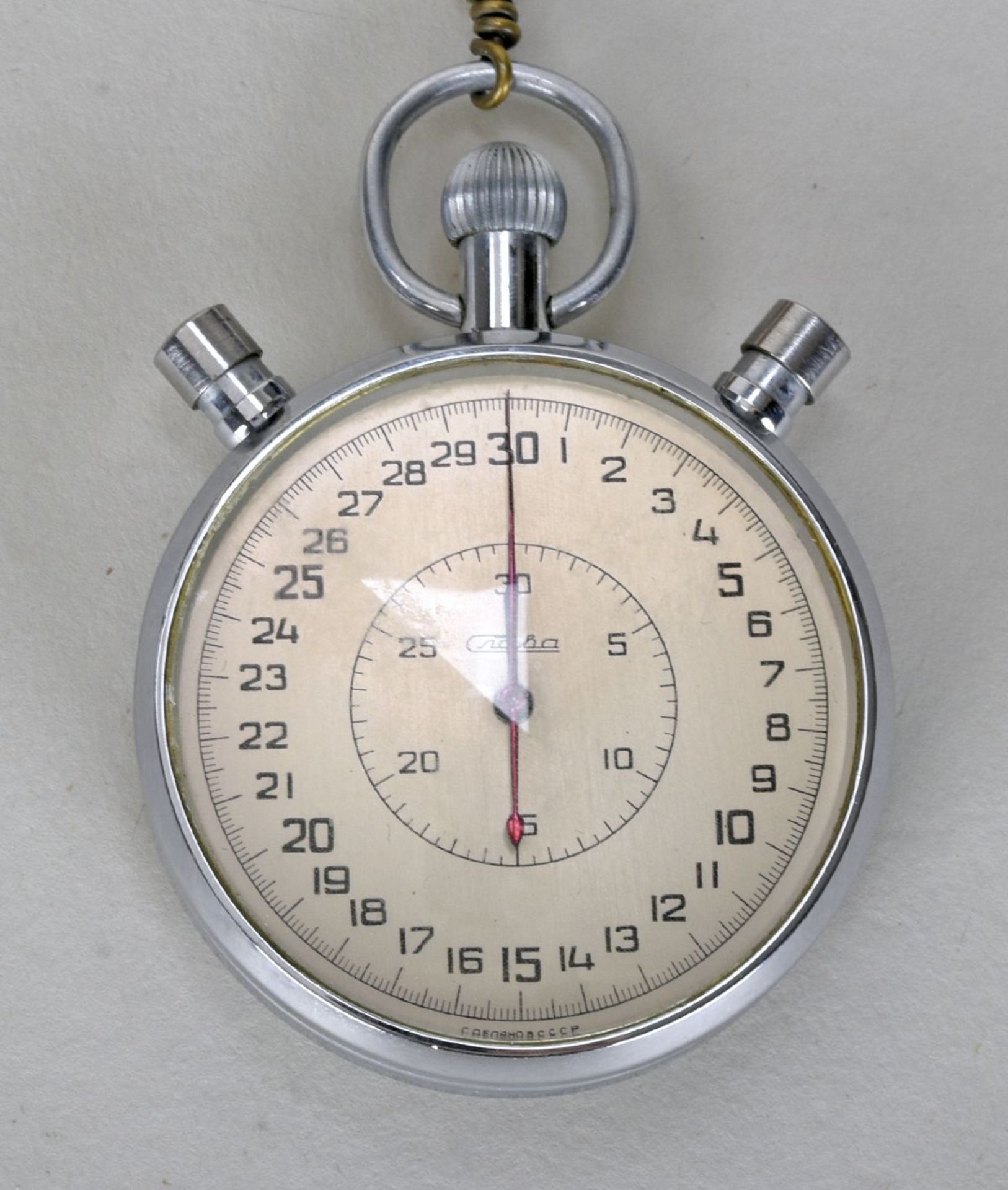 Chronometer Stoppuhr mit Schleppzeiger - Bild 2 aus 3