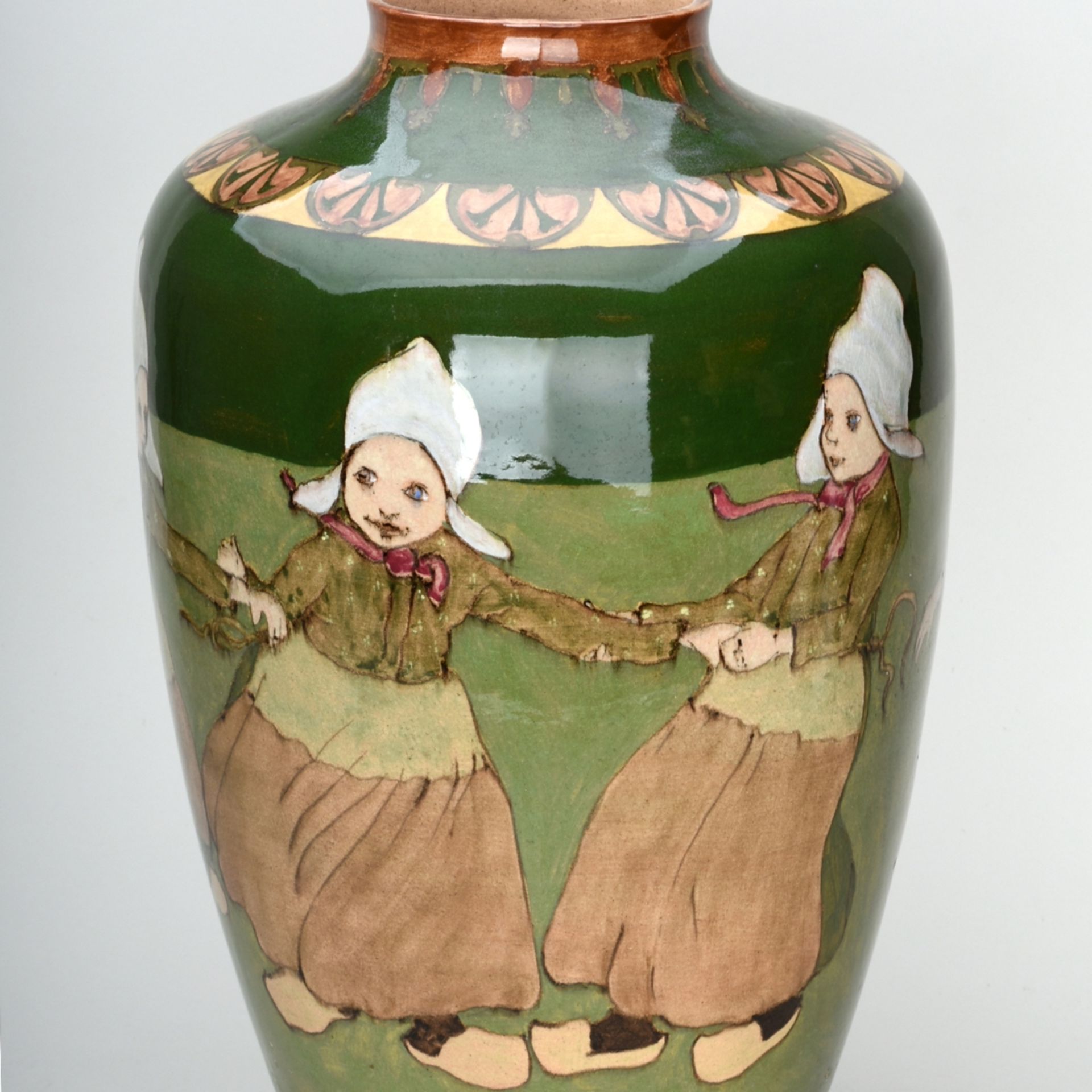 Jugendstil-Bodenvase