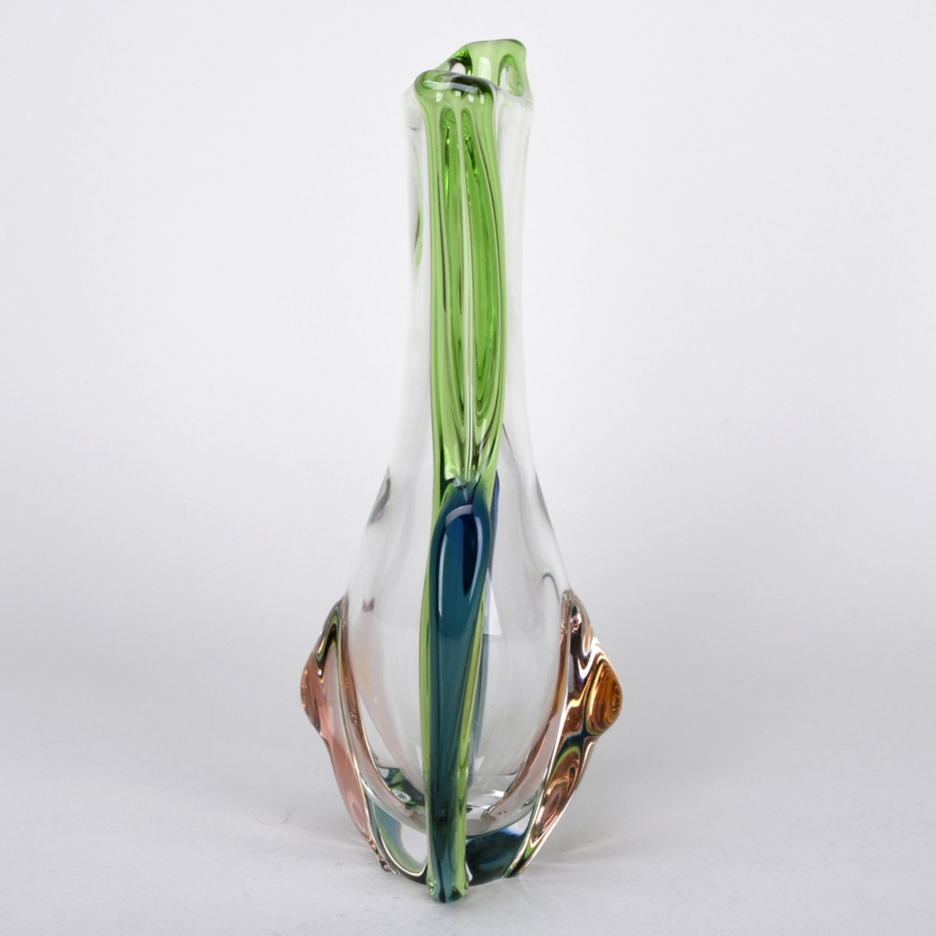 Murano Vase "Sommerso" - Image 3 of 7