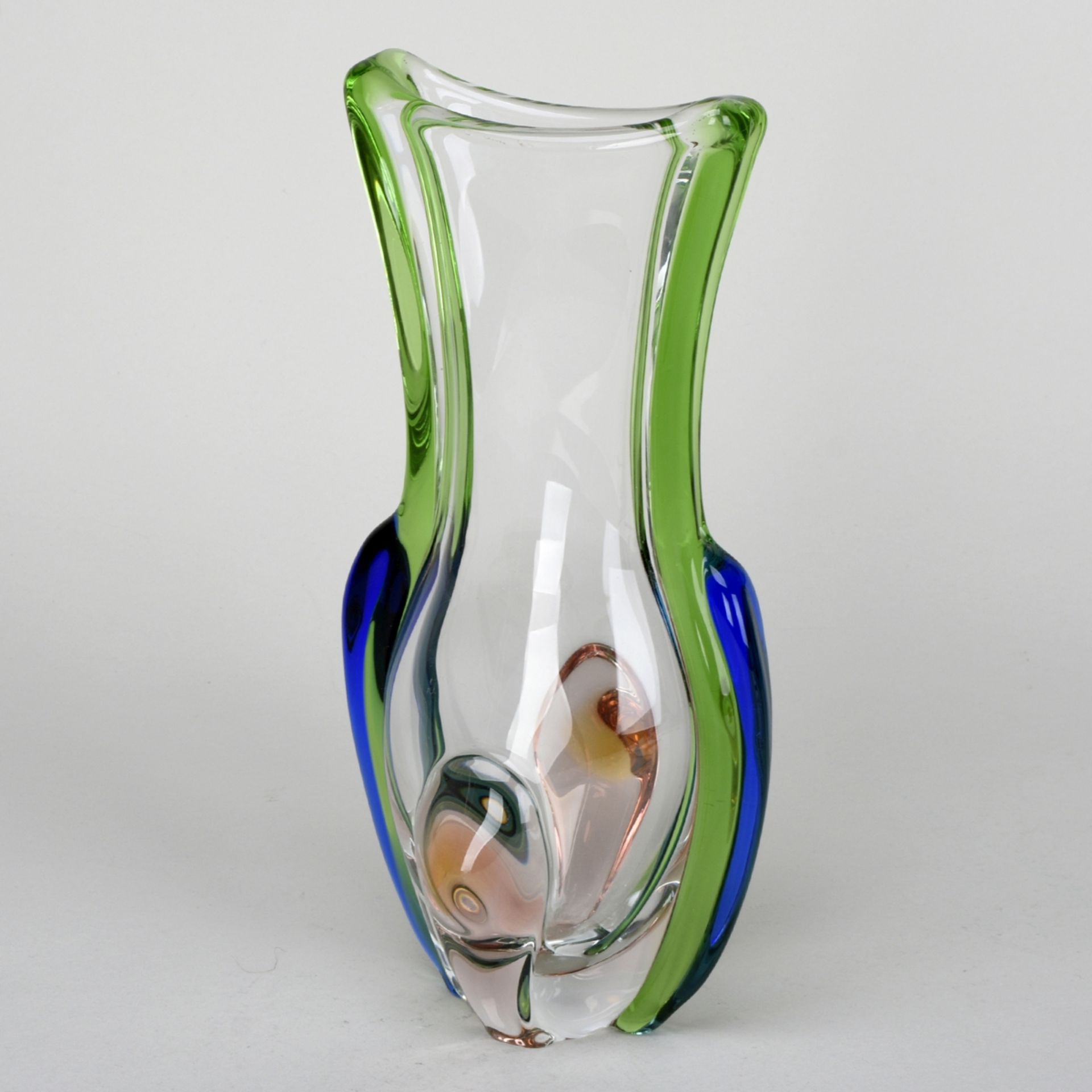Murano Vase "Sommerso" - Image 2 of 7