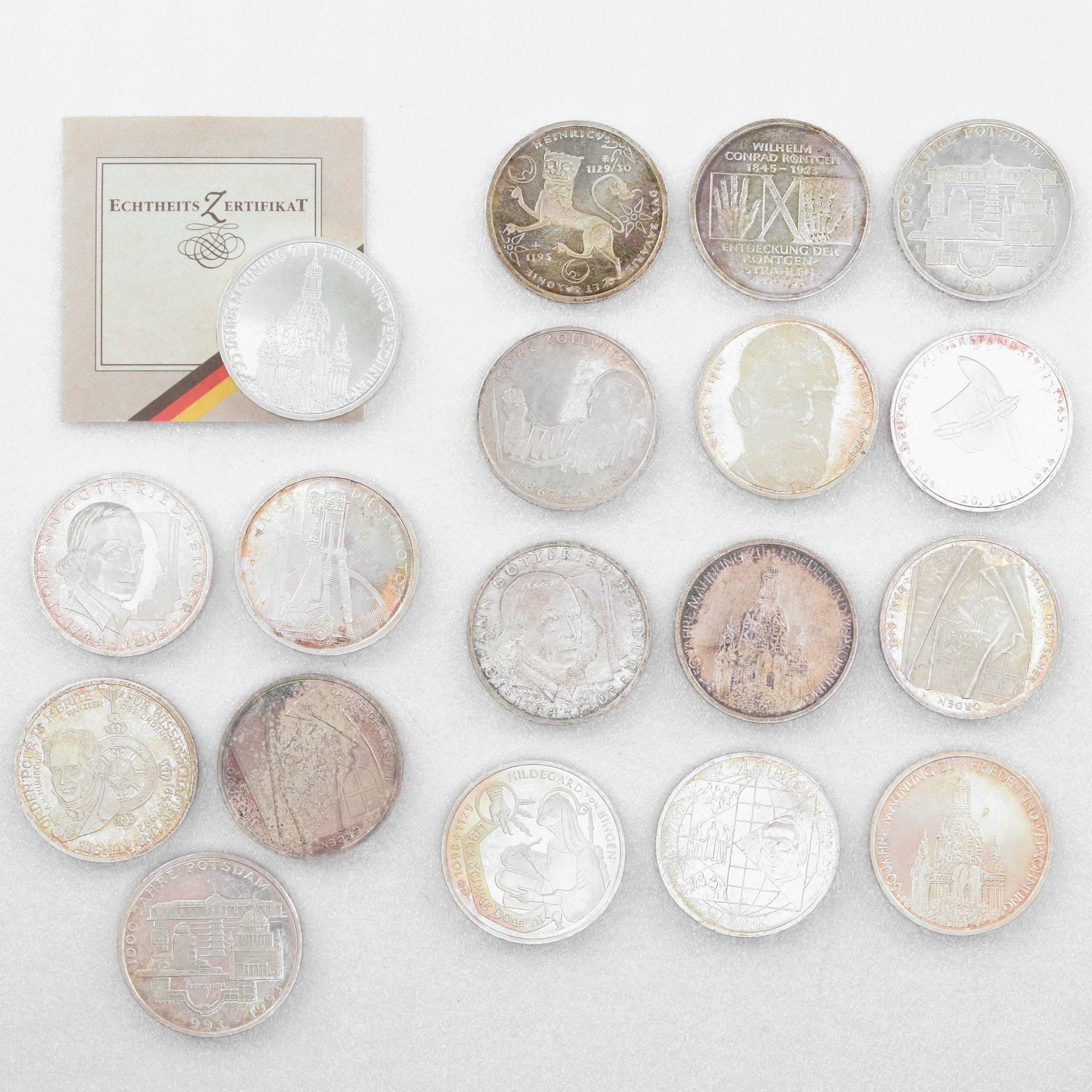 Konvolut 10-Mark-Münzen  - Bild 2 aus 3