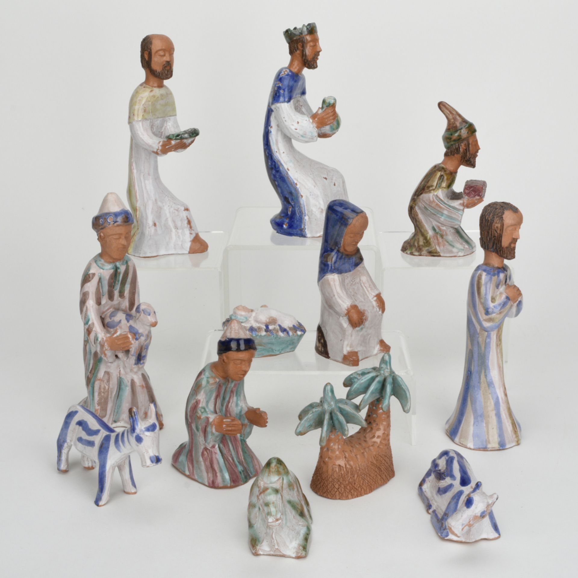 Keramik-Krippenfiguren - Bild 6 aus 6
