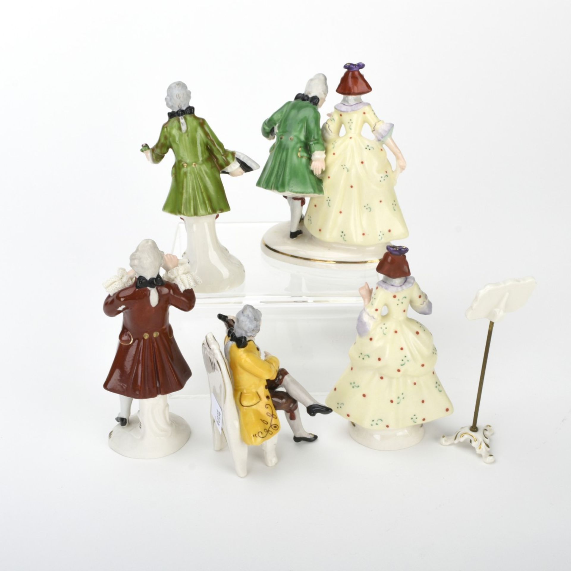 Sechs Miniaturfiguren - Image 4 of 5