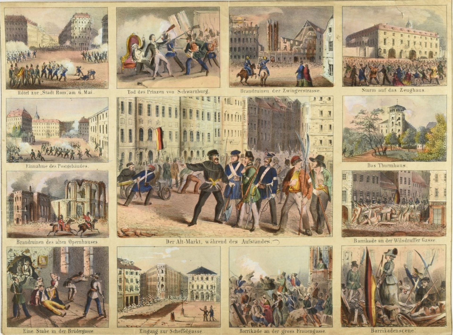 Gedenkblatt Revolution von 1848 - Image 2 of 4