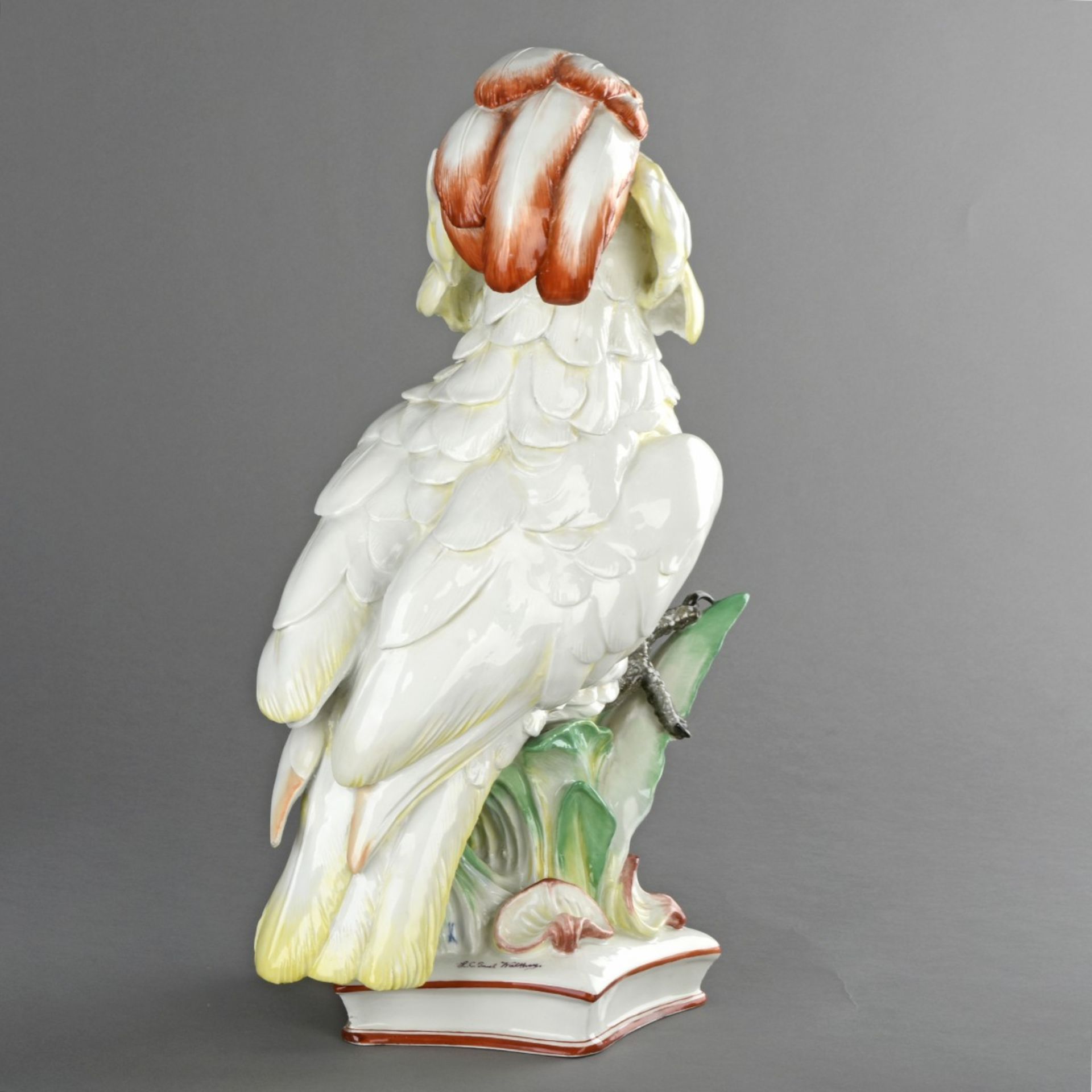 Große Art déco-Vogelfigur - Image 7 of 15