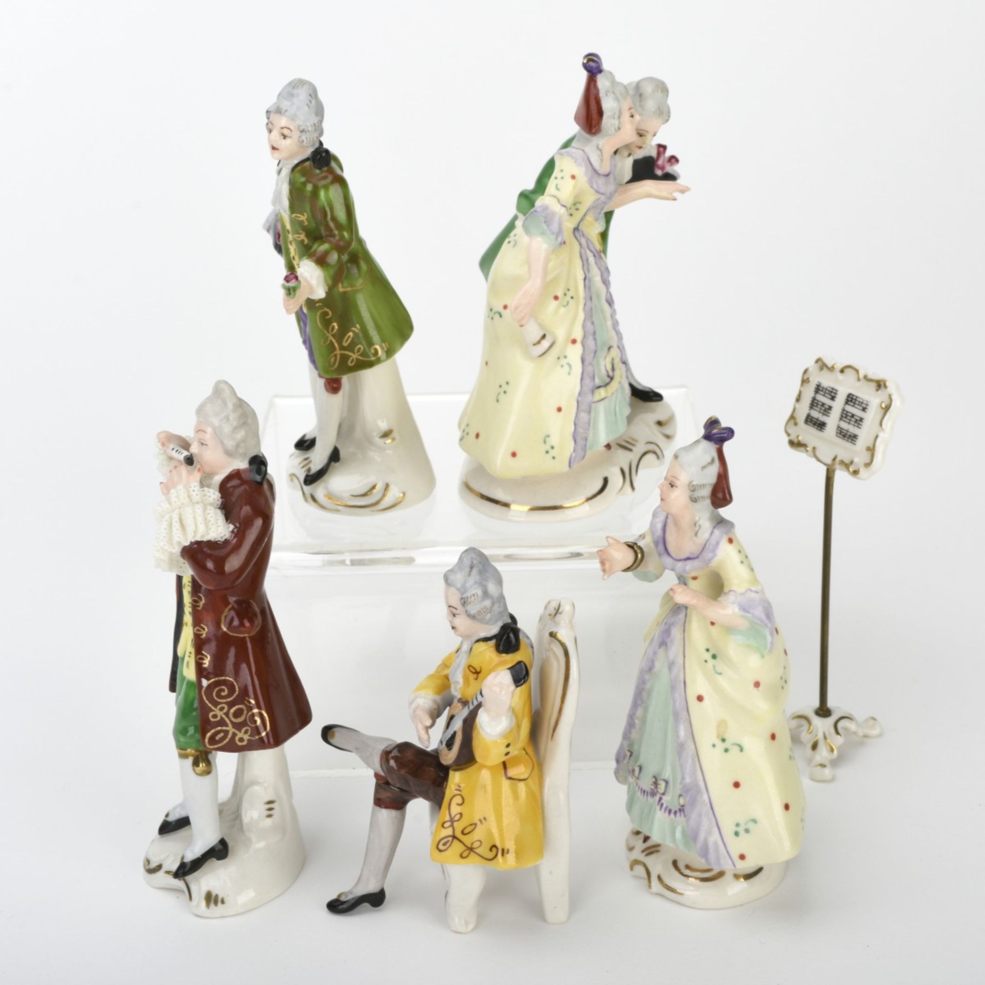 Sechs Miniaturfiguren - Image 5 of 5