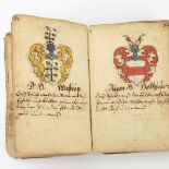 Handschriftliches Wappenbuch 17. Jh.