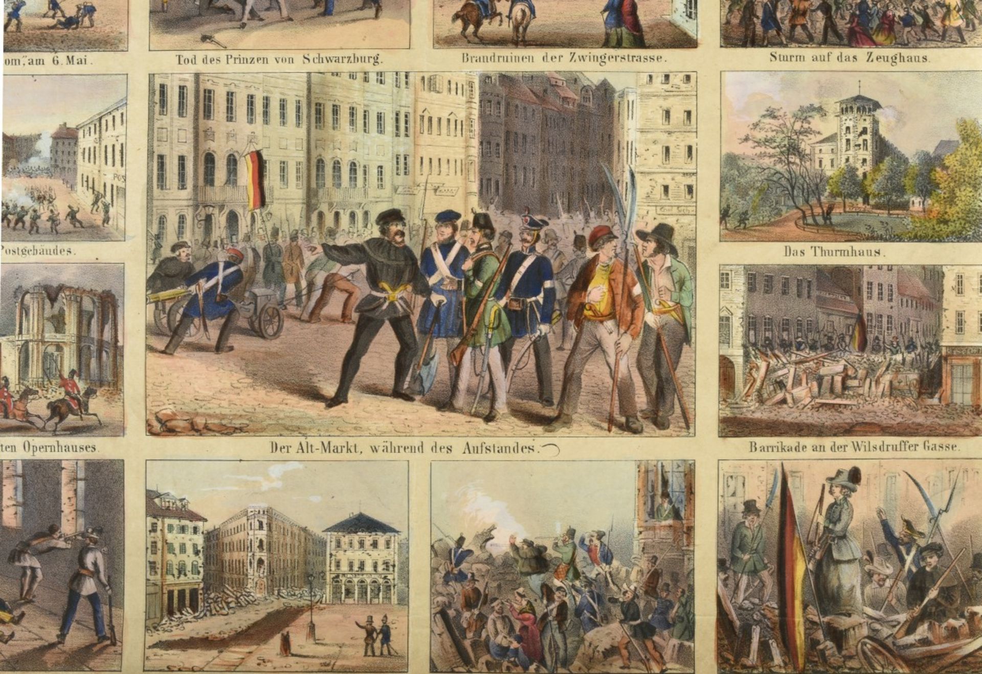 Gedenkblatt Revolution von 1848 - Image 3 of 4