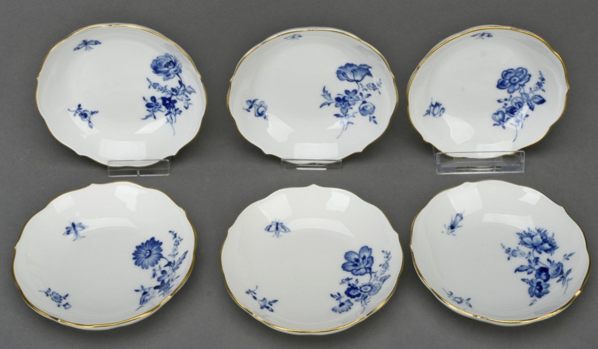 Mokkaservice Meissen Blaue Blume - Image 7 of 8