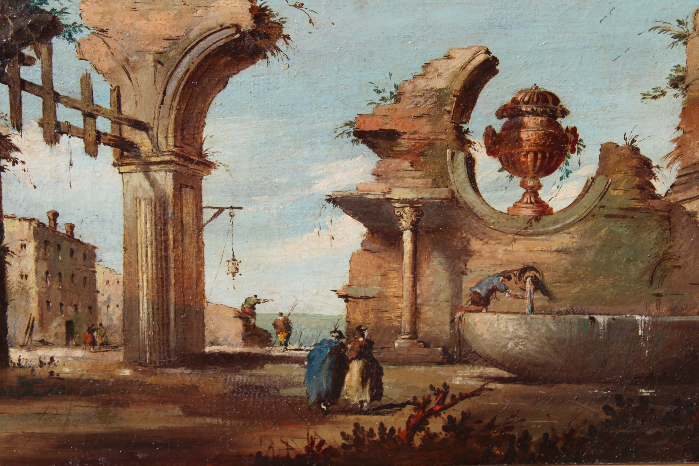 Follower of Francesco Guardi (Italian 1712-1793) - Image 3 of 6
