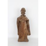 Antique Carved Spanish Santos Figure