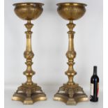 Pair, Regency Style Brass Jardinieres