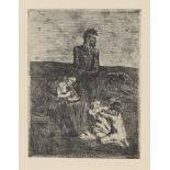 Picasso (1881 - 1973) Important Exhibited Etching