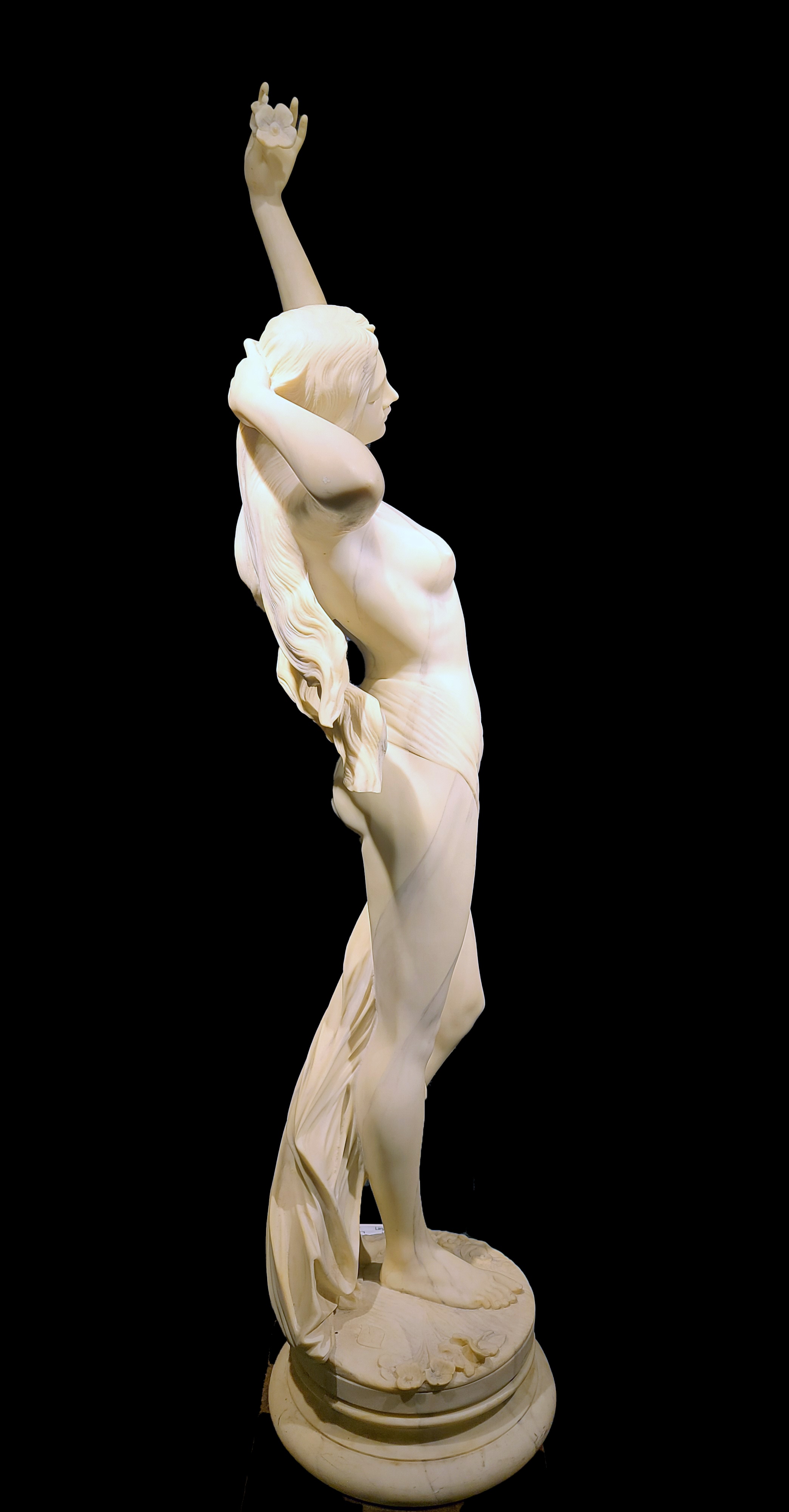 Large 20th C. Female Nude Sculpture - Image 7 of 7