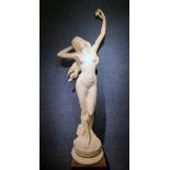 Large 20th C. Female Nude Sculpture