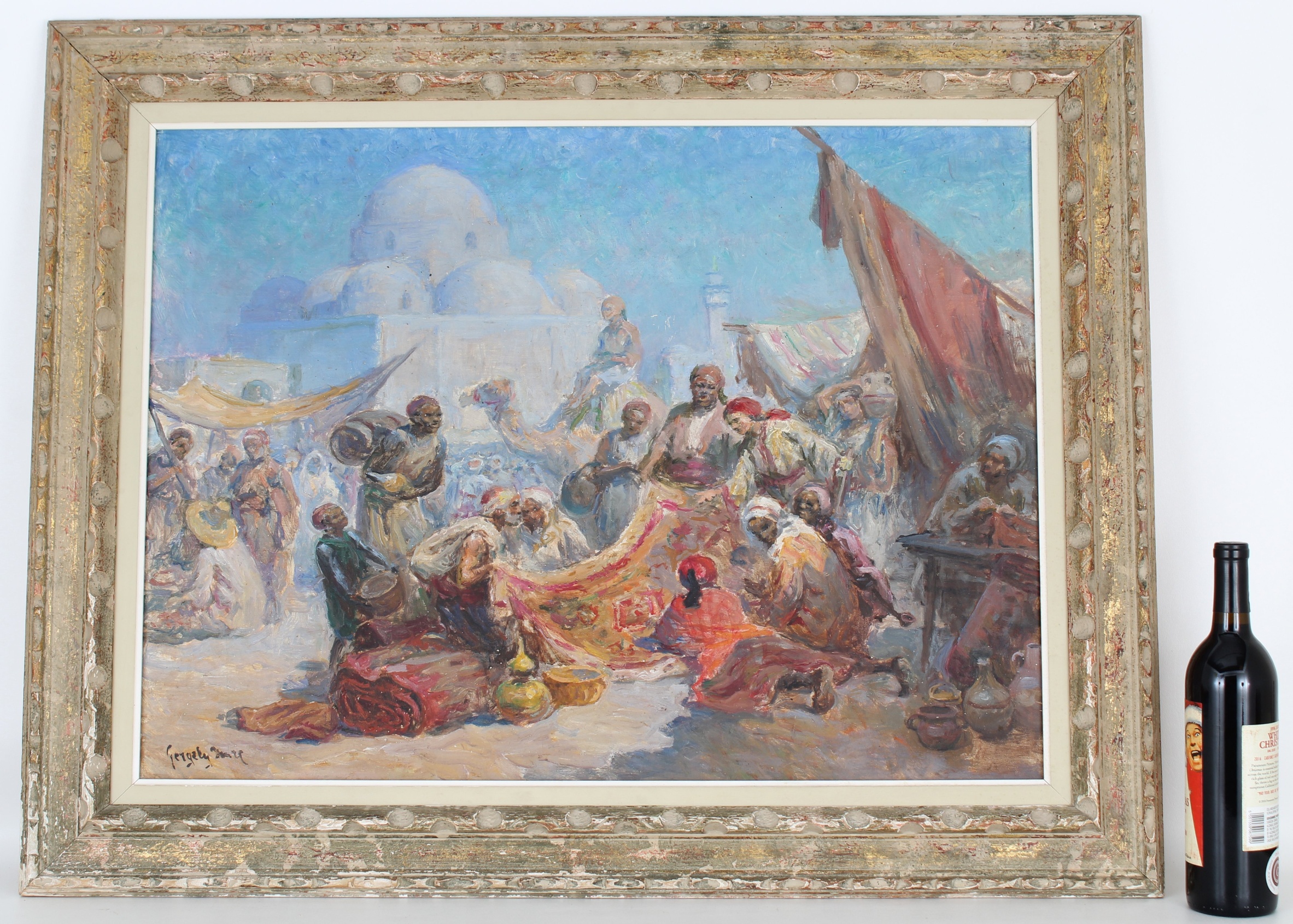 Imre Gergely (Hungarian, 1868 - 1914) Orientalist - Bild 2 aus 7