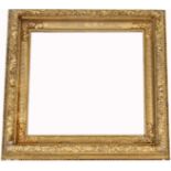 Antique Carved/Gilt Fluted Cove Frame