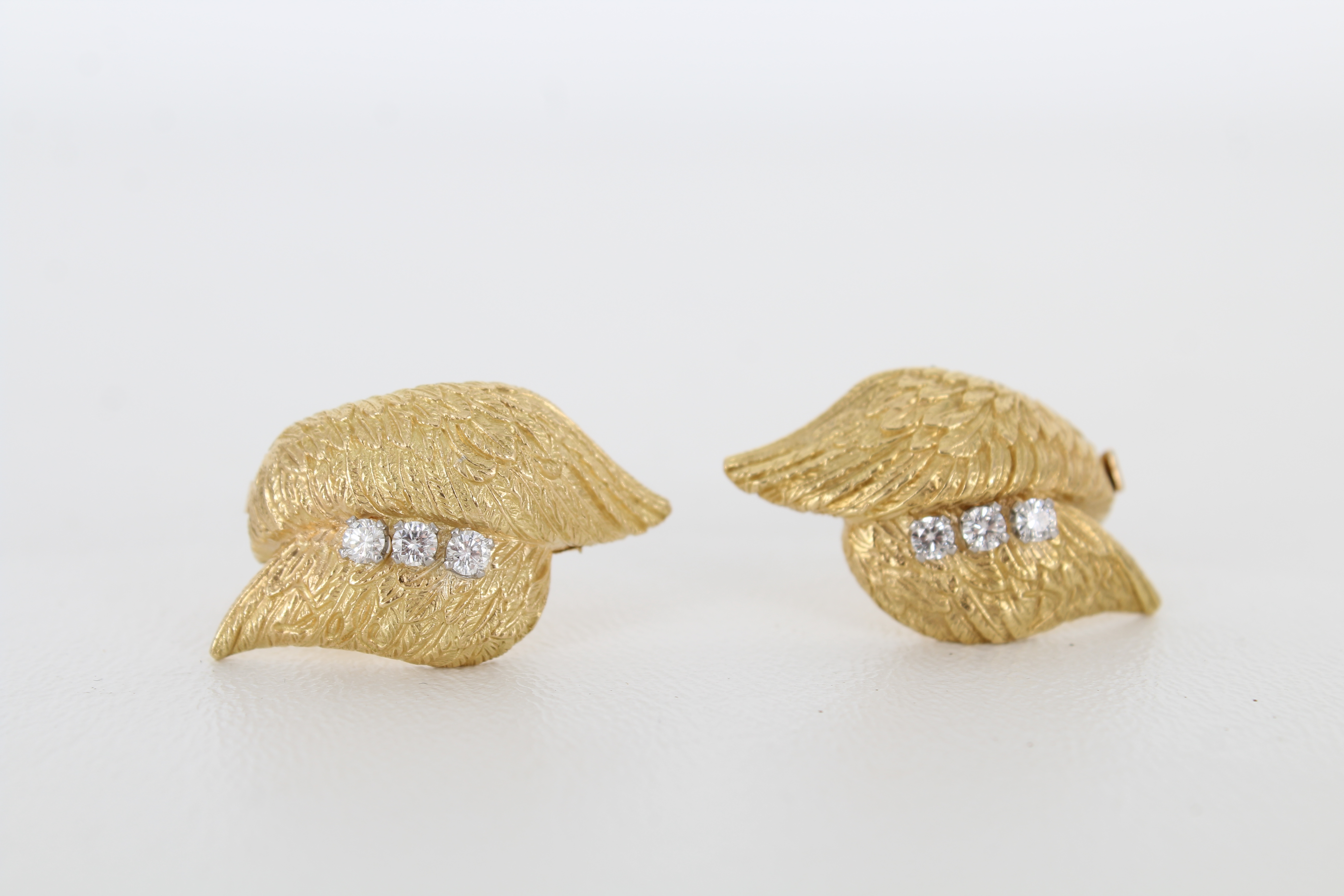 Dali 18K Gold Alemany & Ertman Earrings - Bild 2 aus 4