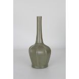 Chinese Yue-Type Celadon Vase