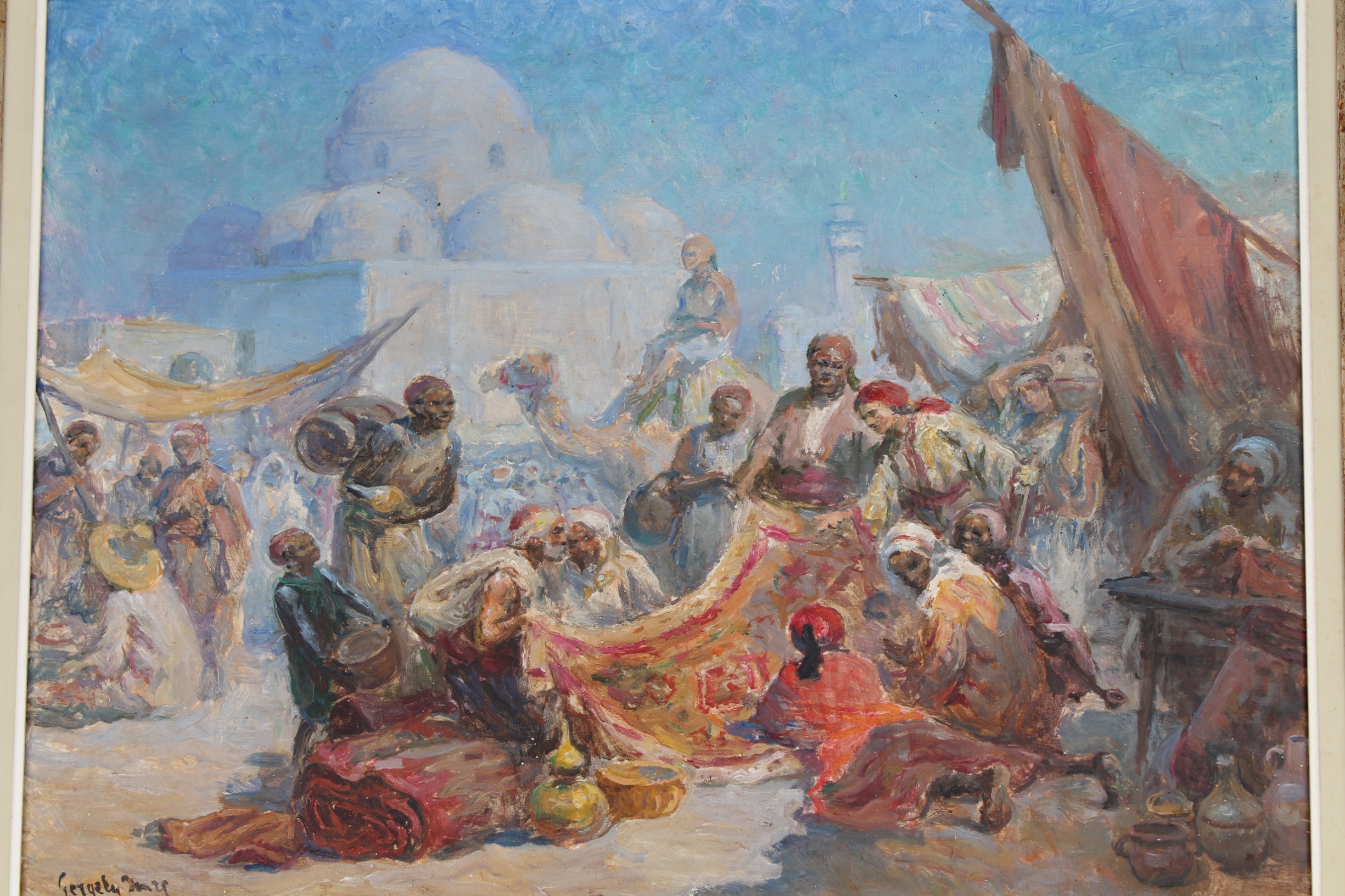 Imre Gergely (Hungarian, 1868 - 1914) Orientalist - Bild 4 aus 7