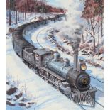 J. Craig Thorpe (B. 1948) West Virginia Locomotive