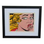 Roy Lichtenstein “Crying Girl”, 1963