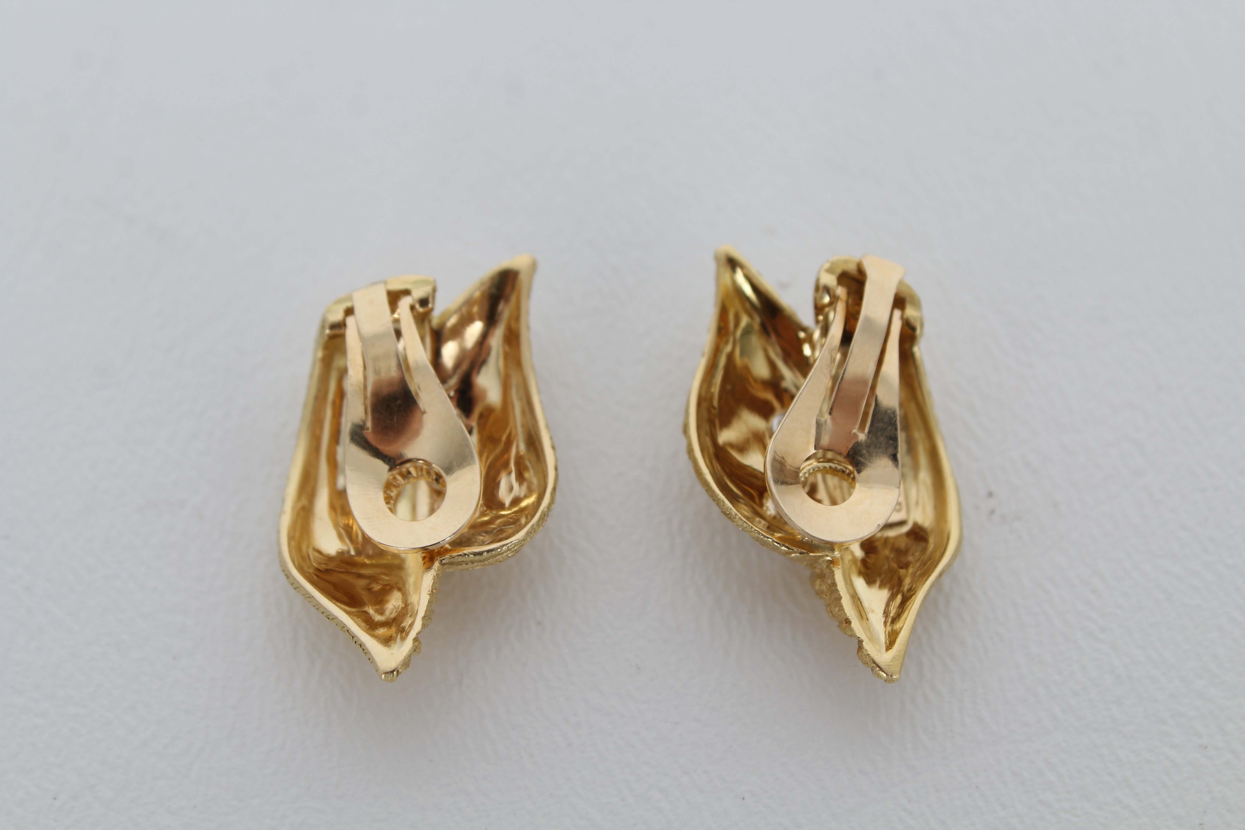 Dali 18K Gold Alemany & Ertman Earrings - Bild 4 aus 4