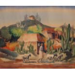 Hilton Leech (1906 - 1969) 1938 Southwestern W/C