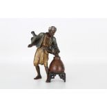 Orientalist Vienna Bronze Water Carrier