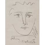 Pablo Picasso 'Pour Robie' Etching