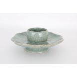 Chinese celadon bowl stand