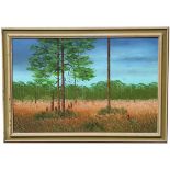 Curtis Arnett (b. 1950) Florida Landscape Painting