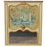 Antique French Trumeau, Chinoiserie Painting