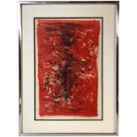 Zao Wou-Ki (1921 - 2013) Pencil Signed Lithograph