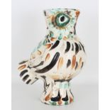 Picasso, Madoura 'Wood Owl' Ceramic Pitcher