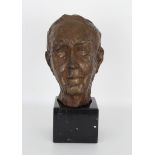 Signed Bronze Bust of Gentleman