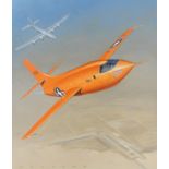 Jack Fellows (B. 1941) "1947 Bell X-1" Original