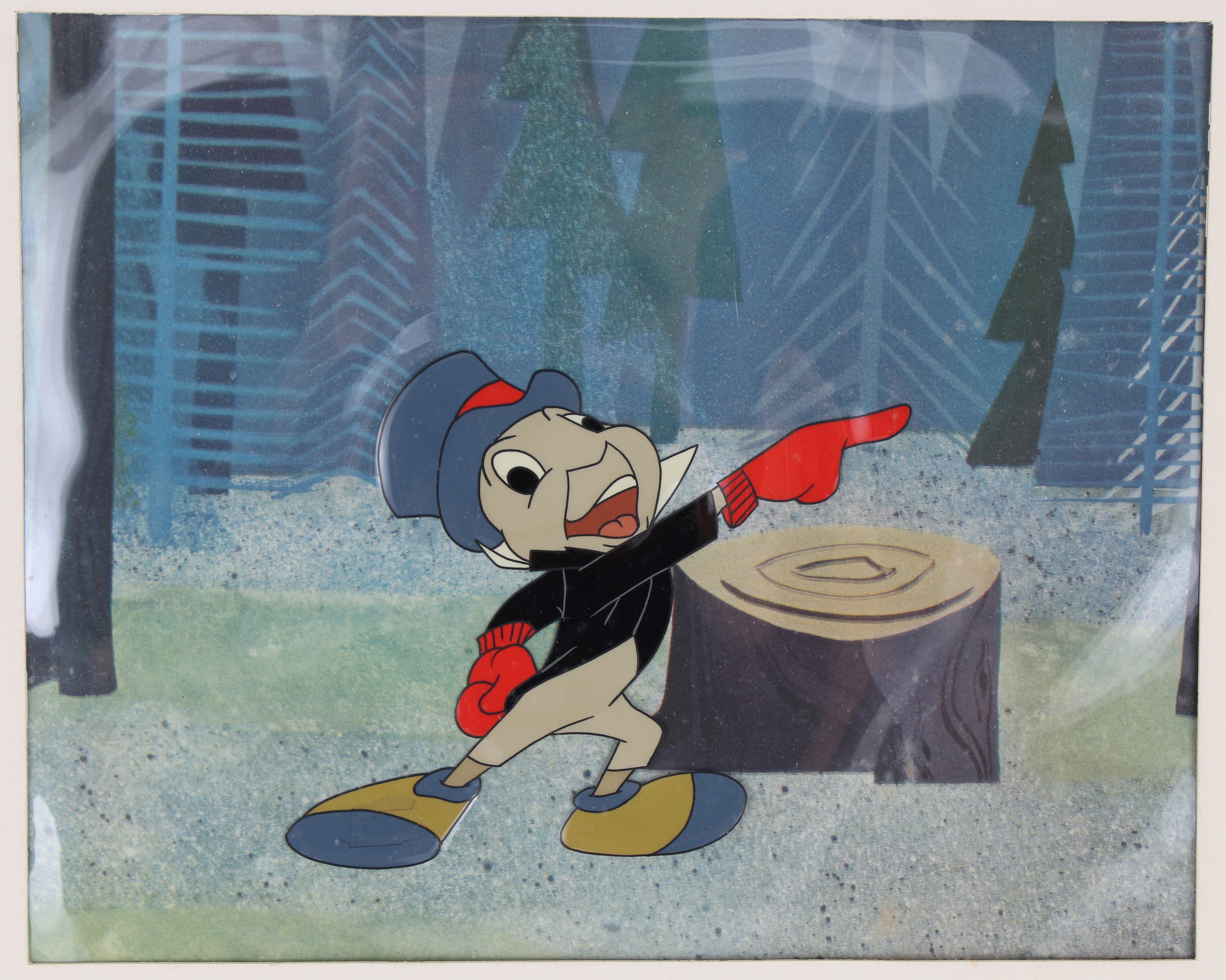 Jiminy Cricket Disney Production Cel - Image 3 of 5
