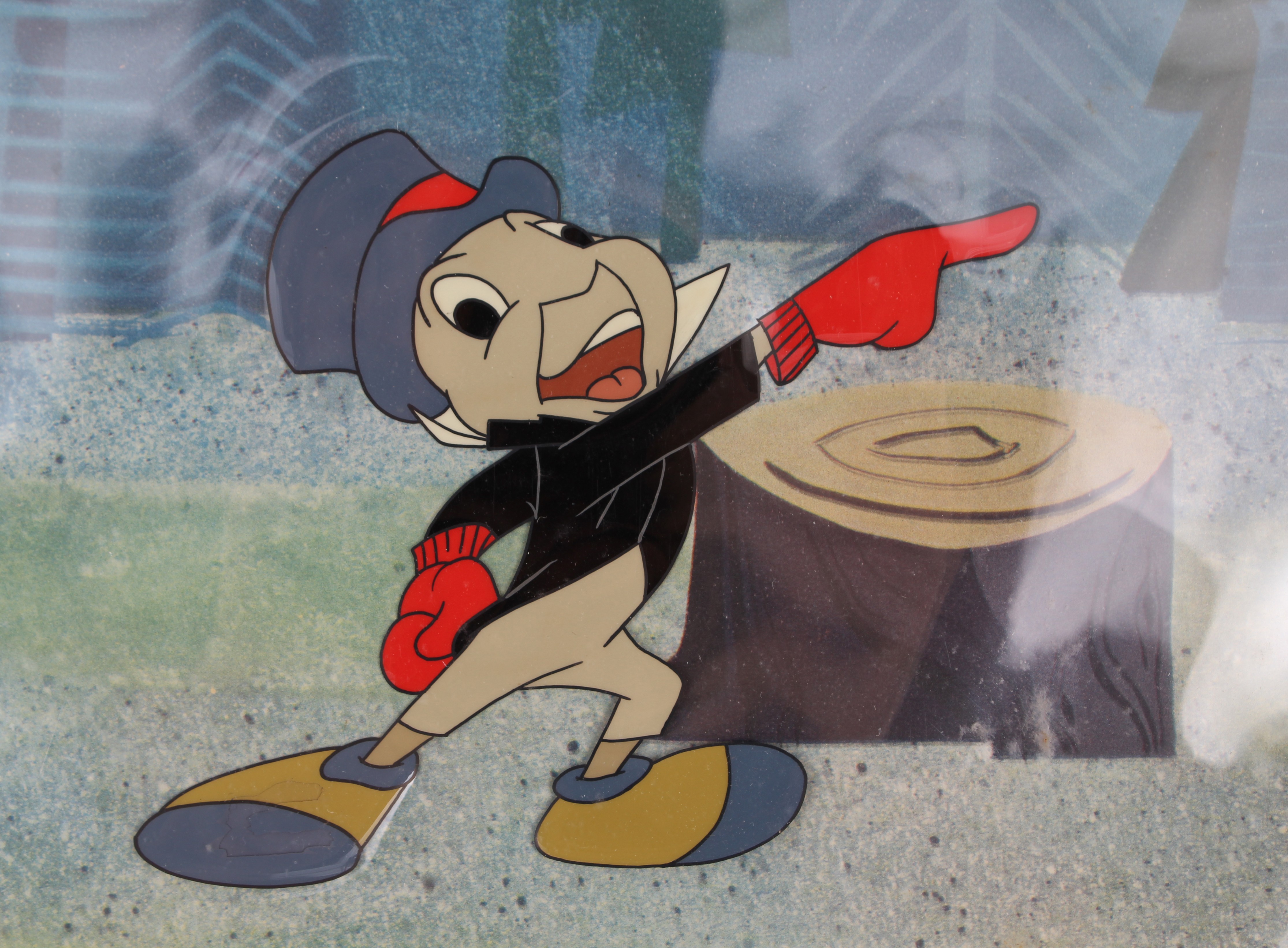 Jiminy Cricket Disney Production Cel - Image 4 of 5