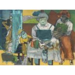 Romare Bearden (1911 - 1988) "The Family"