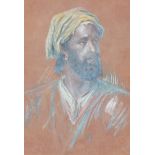 Signed, Orientalist Portrait of a Man