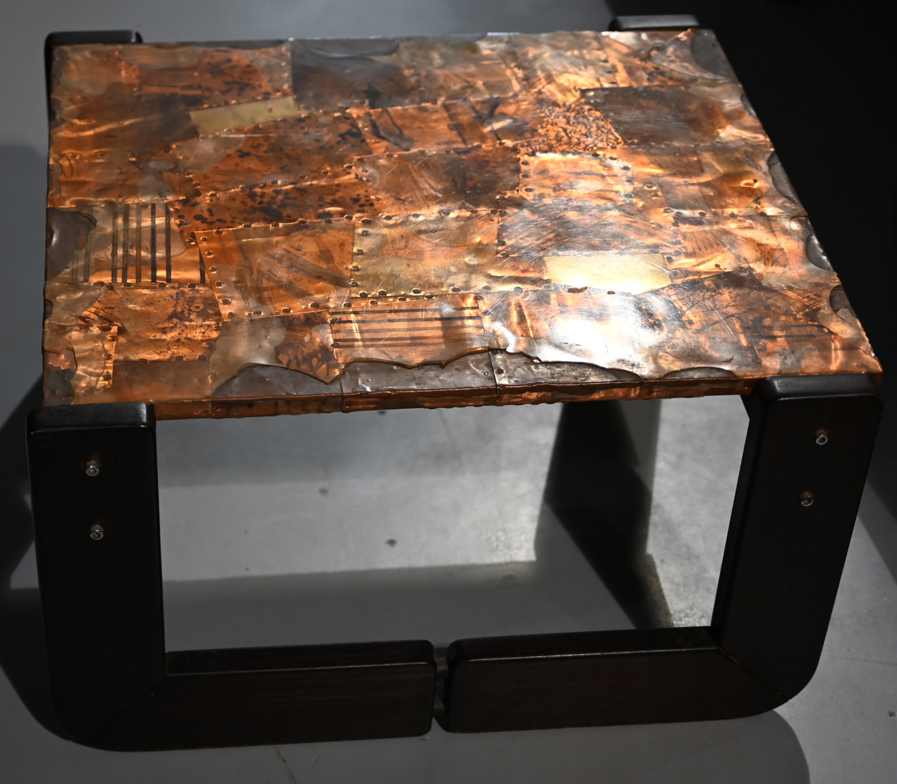 Mid-Century Copper Top Table - Image 3 of 3