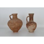 (2) Ancient Pottery Vessels