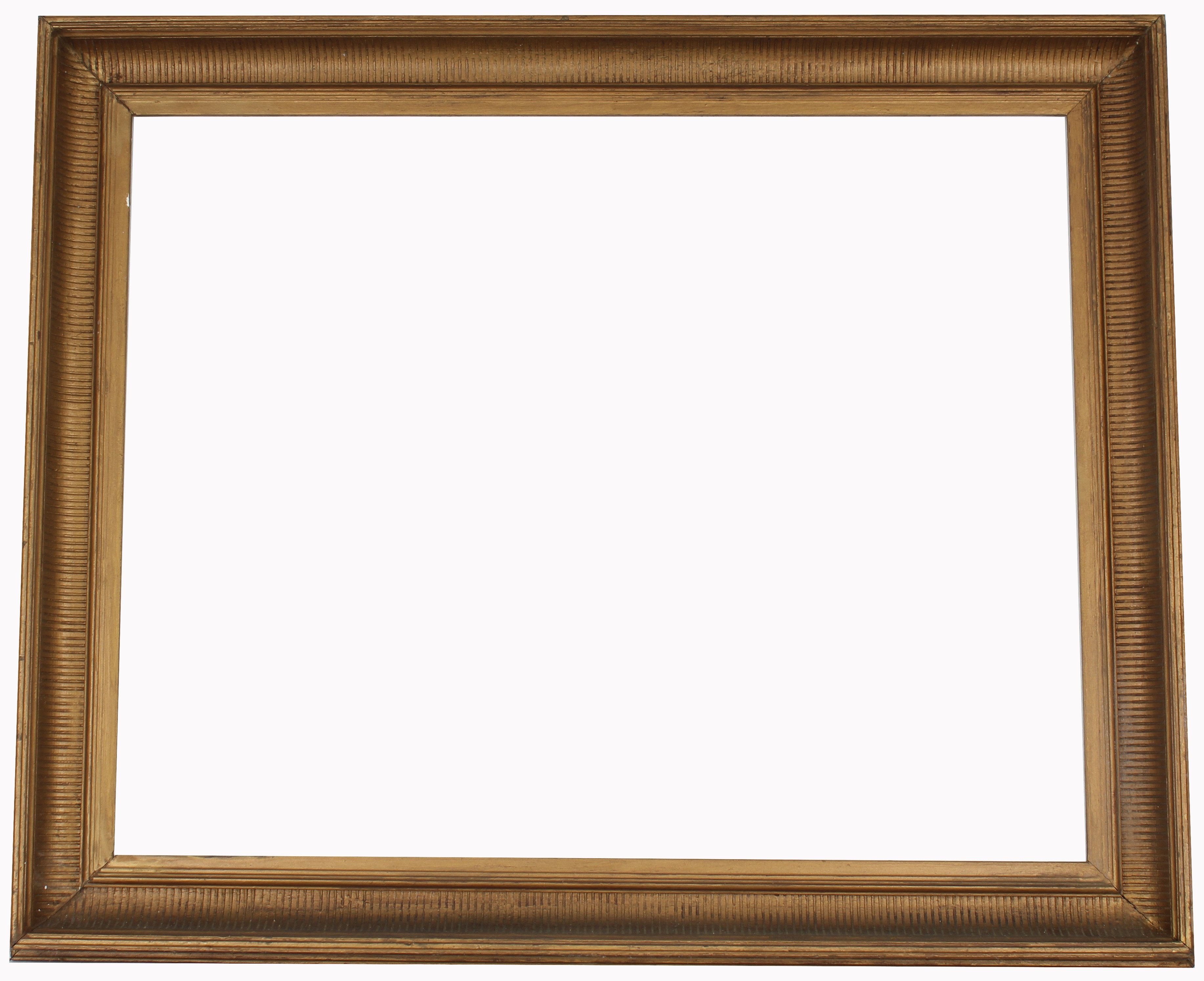 Antique American School Fluted Cove Frame