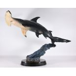 Robert Wyland "Hammerhead Shark" Bronze
