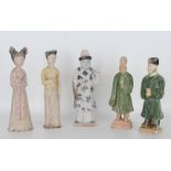 (5) Early Chinese Pottery Figures