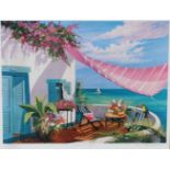 Sharie Bohlmann "Tropical Afternoon" Lithograph