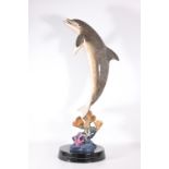 Robert Wyland "Dolphin Dream" AP Bronze